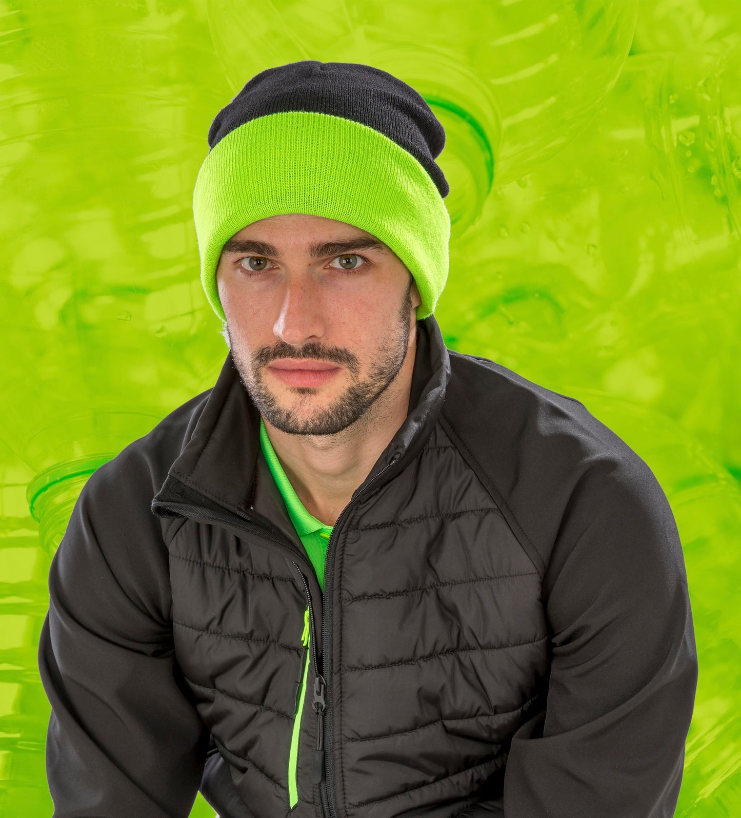 Result Genuine Recycled Recycled compass beanie