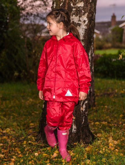 Result Junior waterproof jacket and trouser set