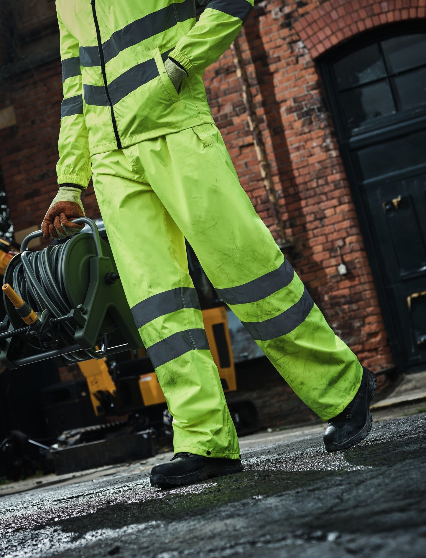 Regatta High Visibility Hi-vis pro pack-away trousers