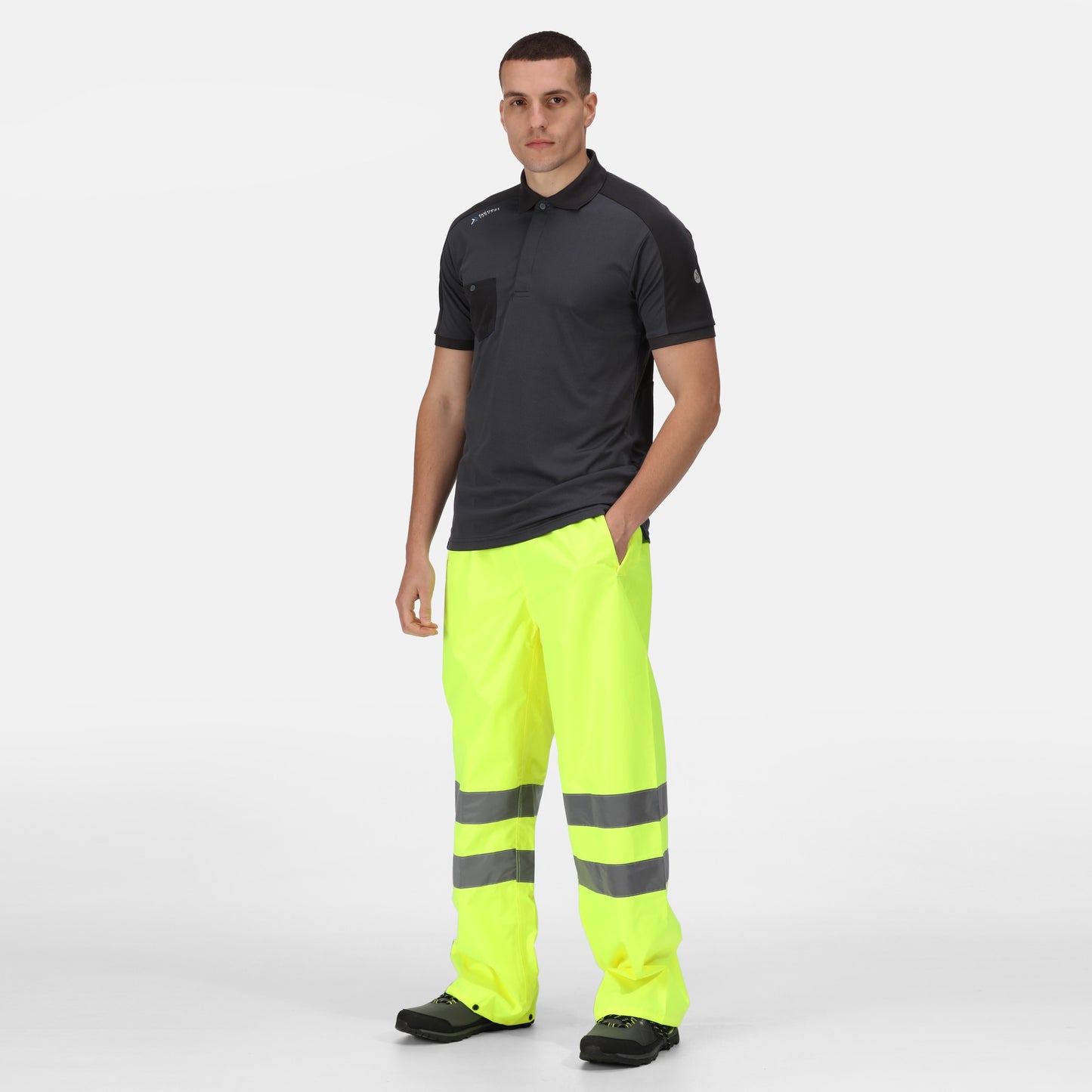 Regatta High Visibility Hi-vis pro pack-away trousers