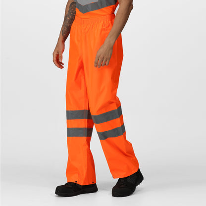 Regatta High Visibility Hi-vis pro pack-away trousers