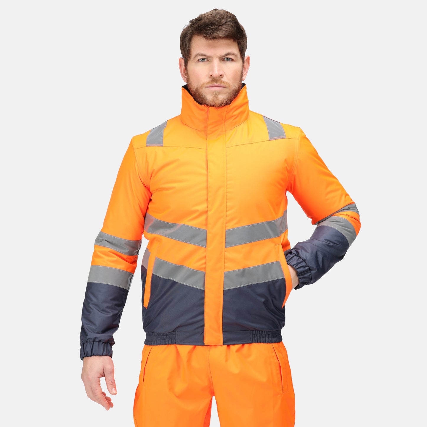 Regatta High Visibility Pro hi-vis classic bomber jacket