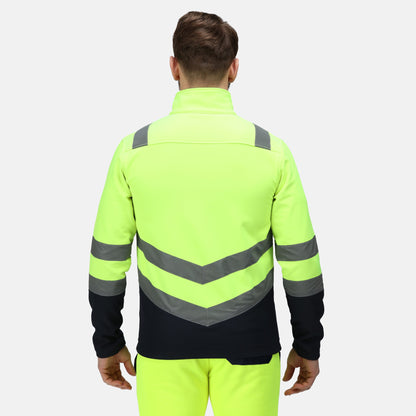 Regatta High Visibility Pro hi-vis softshell jacket