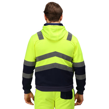 Regatta High Visibility Pro hi-vis full zip hoodie