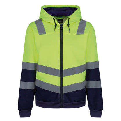 Regatta High Visibility Pro hi-vis full zip hoodie