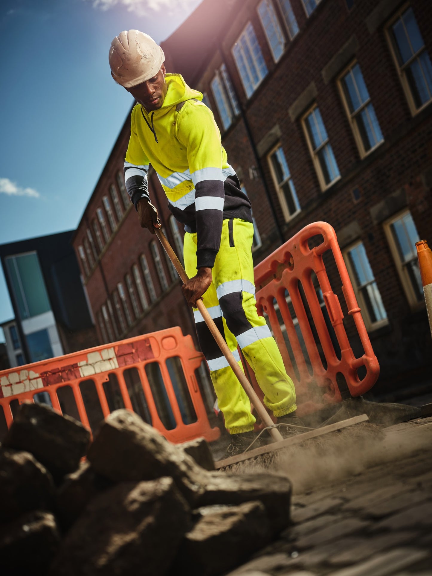 Regatta High Visibility Pro hi-vis overhead hoodie