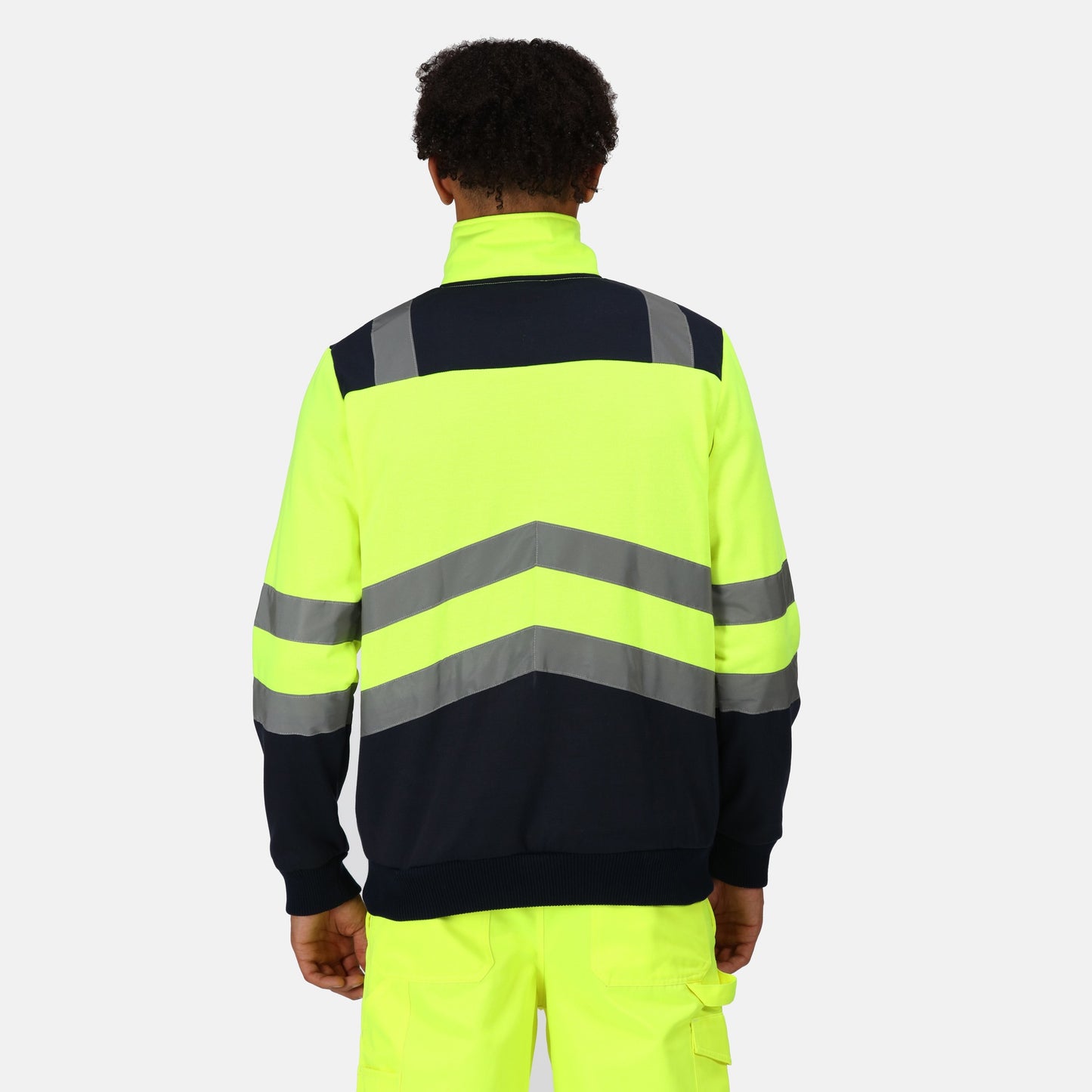 Regatta High Visibility Pro hi-vis ¼-zip sweatshirt