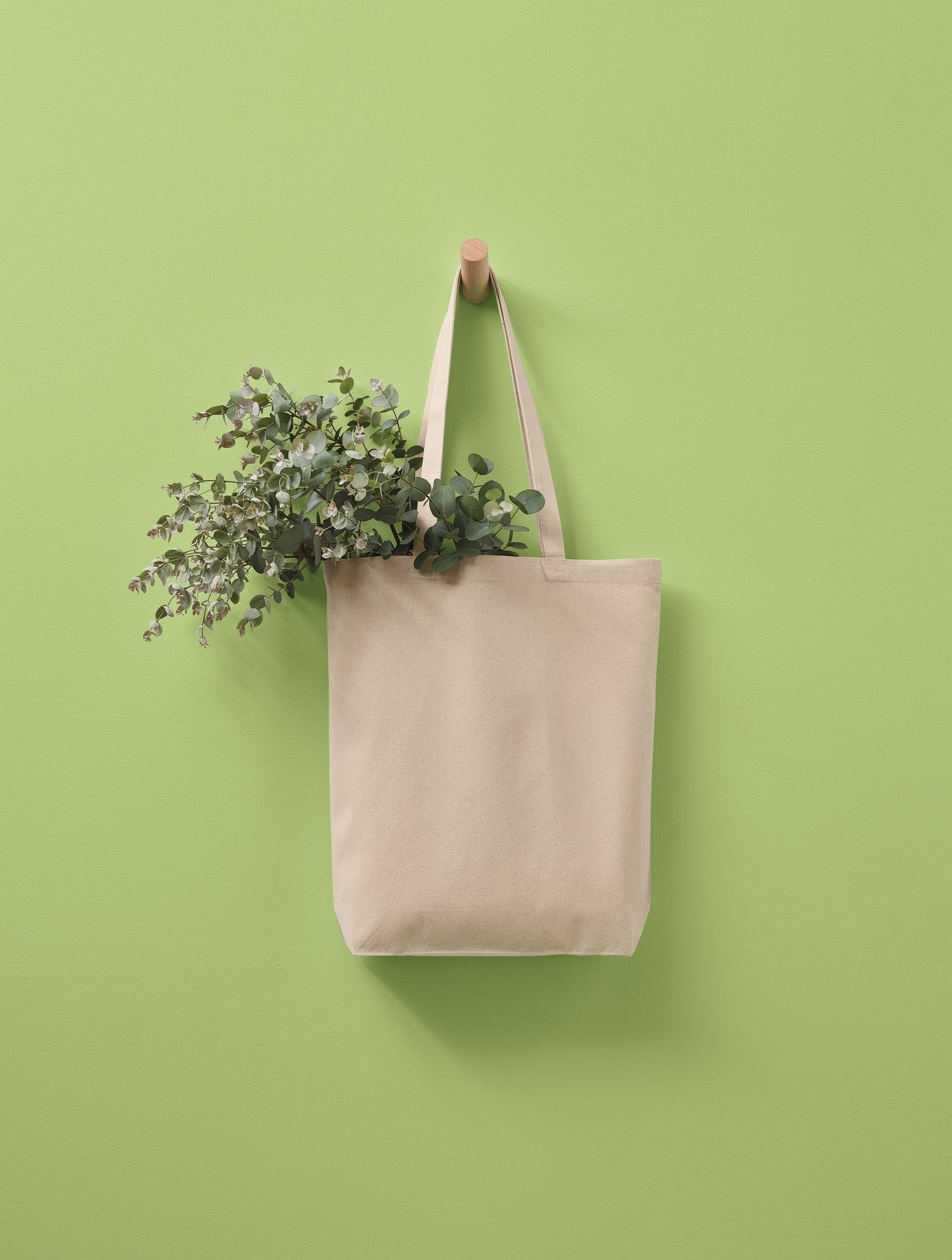 Nutshell® Recycled premium canvas ‘flat base’ shopper