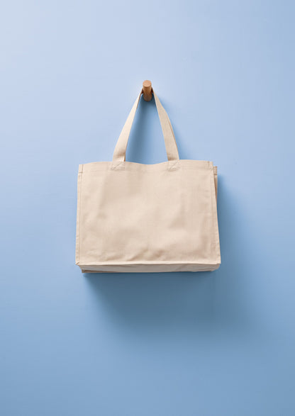 Nutshell® Recycled premium canvas ‘stand-up’ shopper