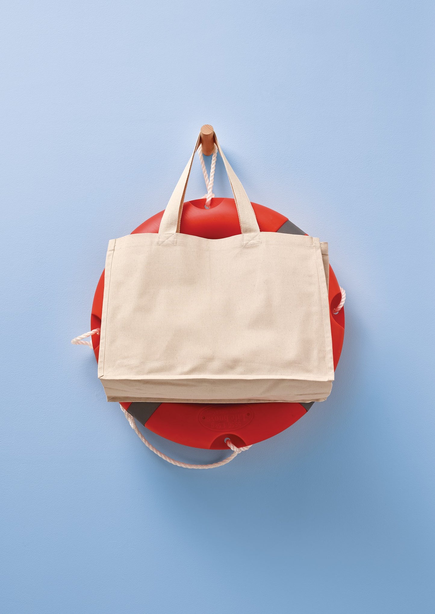 Nutshell® Recycled premium canvas ‘stand-up’ shopper