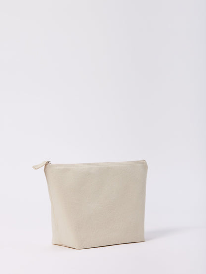 Nutshell® Recycled luxe canvas accessory bag