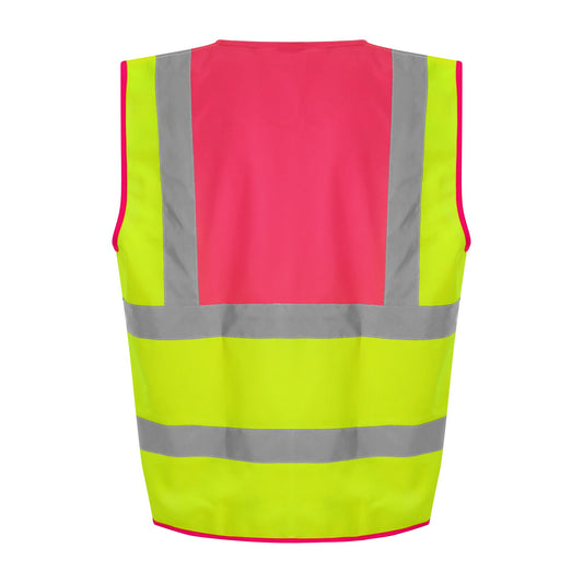 ProRTX High Visibility Waistcoat - HV Yellow/Pink