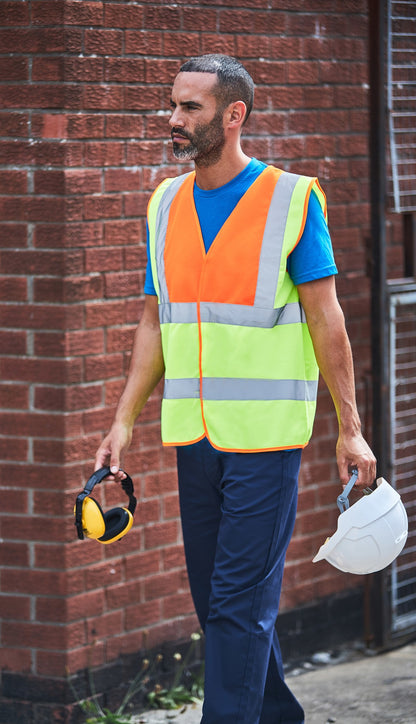 ProRTX High Visibility Waistcoat - Maroon