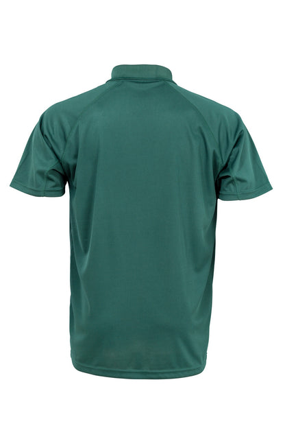 Spiro Performance Aircool polo shirt - Bottle Green