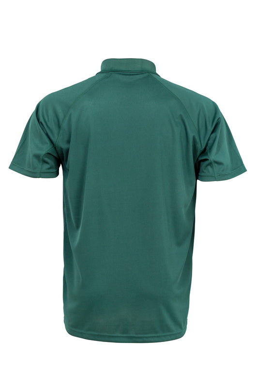 Spiro Performance Aircool polo shirt - Bottle Green