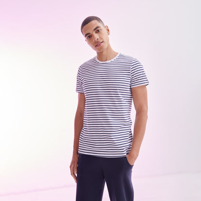 SF Unisex striped T