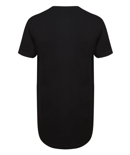 SF Longline t-shirt with dipped hem