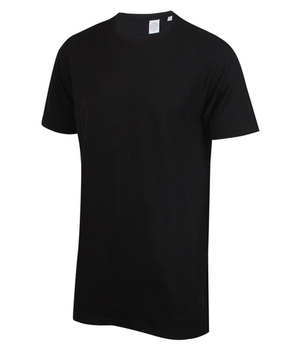 SF Longline t-shirt with dipped hem