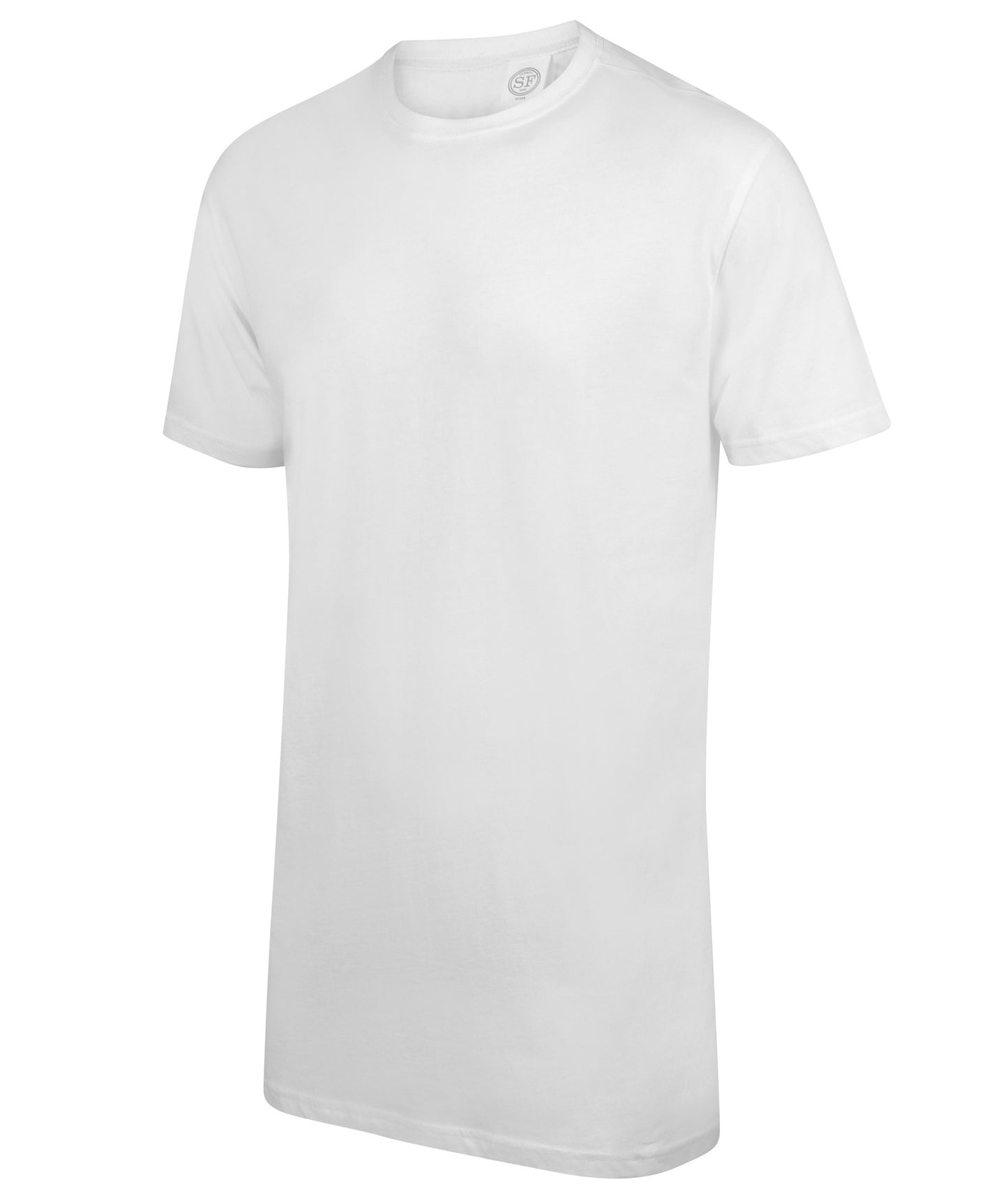 SF Longline t-shirt with dipped hem