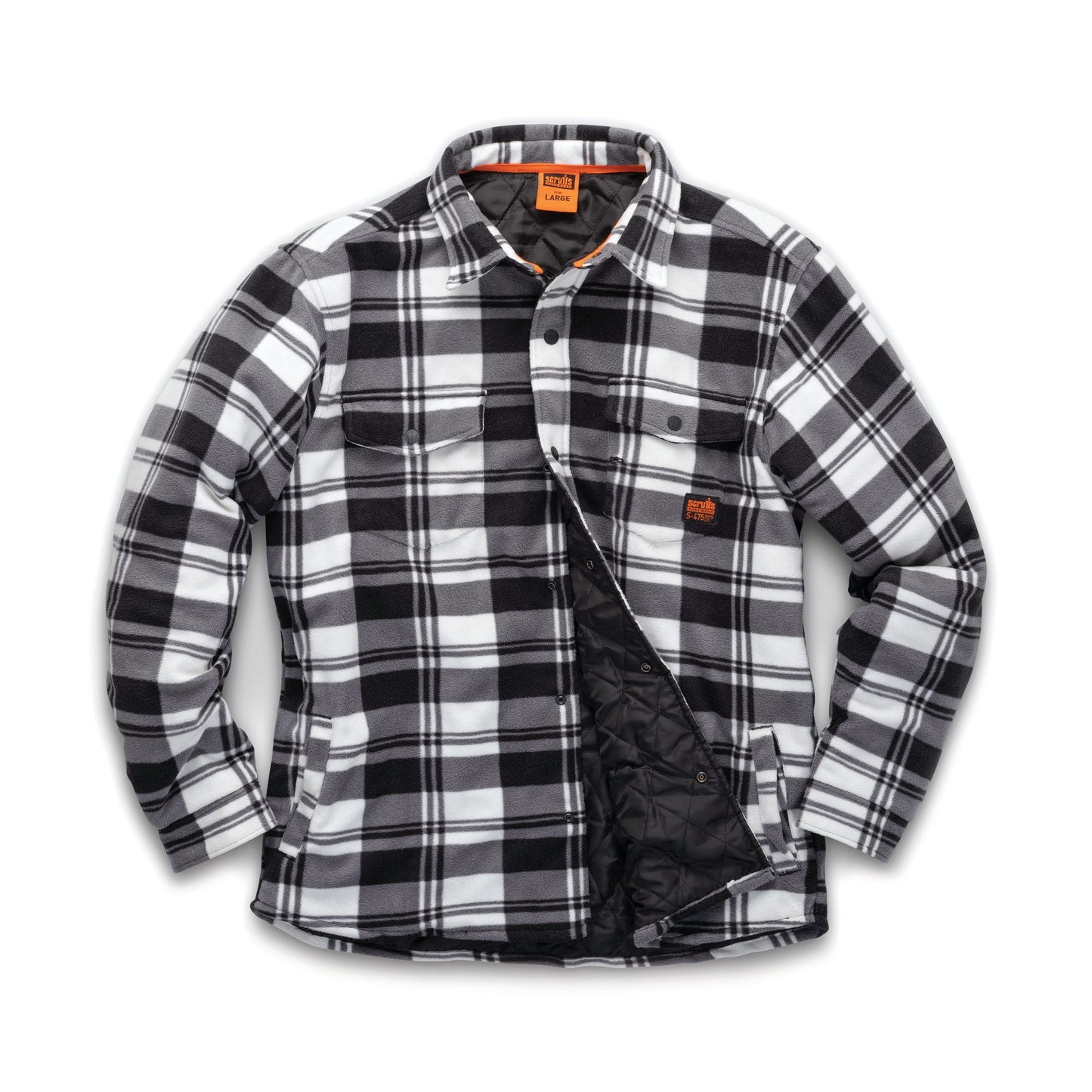 Scruffs Worker padded checked shirt