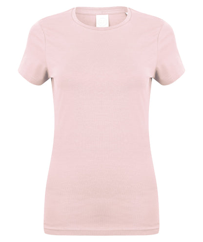 SF Feel good women's stretch t-shirt - Baby Pink