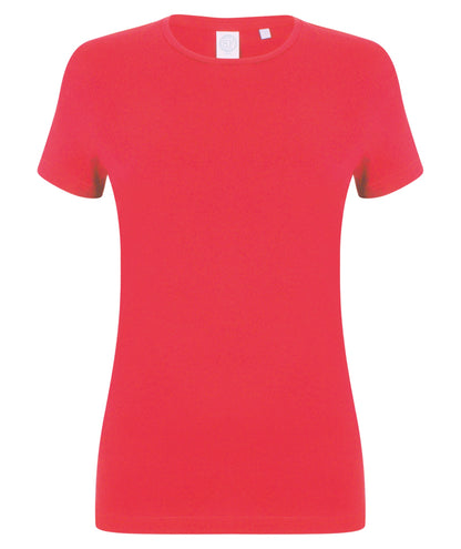 SF Feel good women's stretch t-shirt - Bright Red