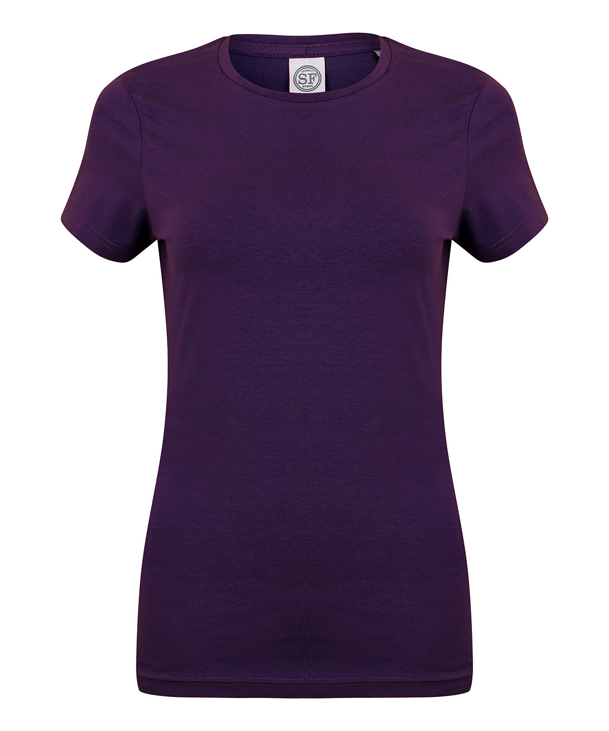 SF Feel good women's stretch t-shirt - Deep Purple