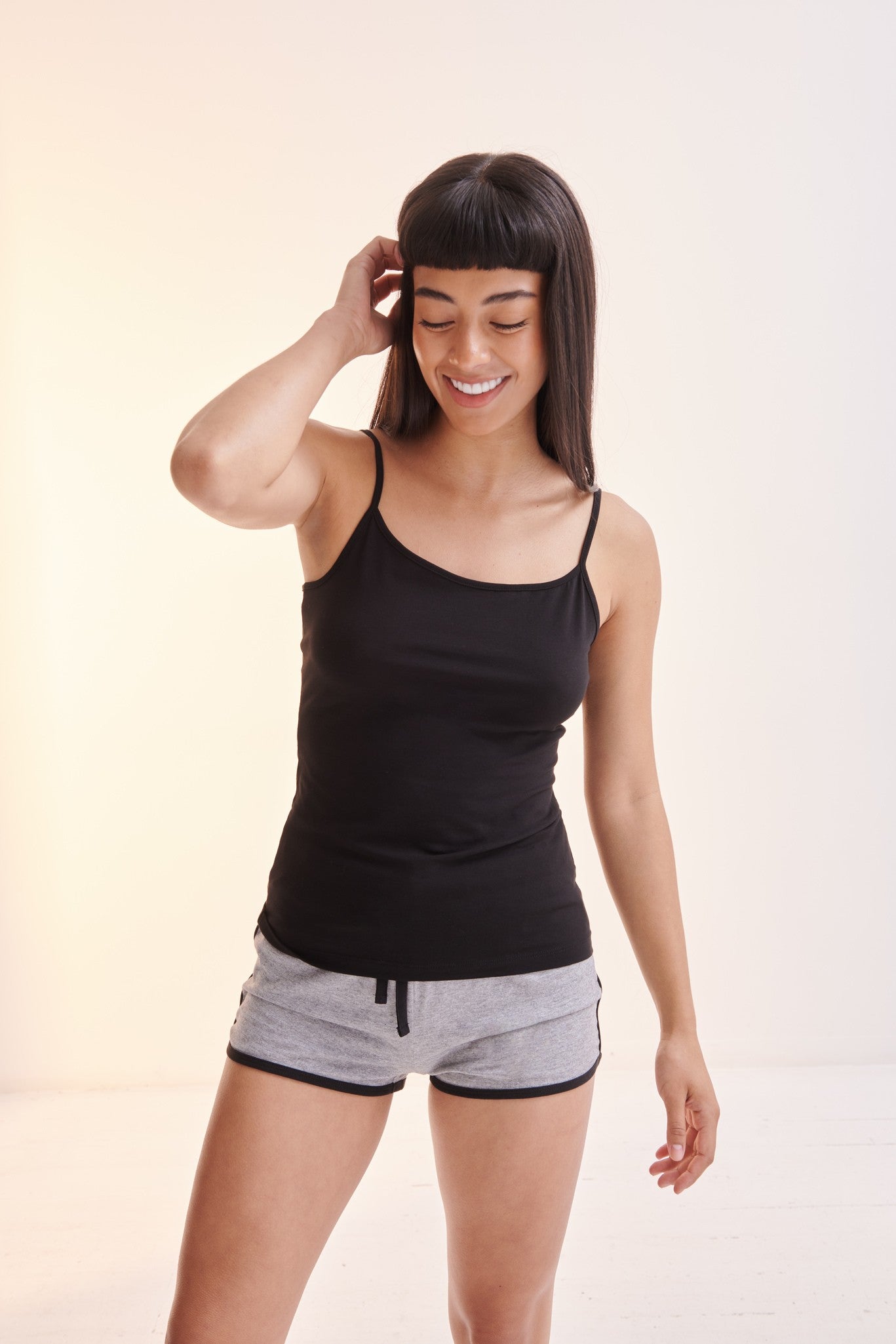 SF Women's feel-good stretch spaghetti vest