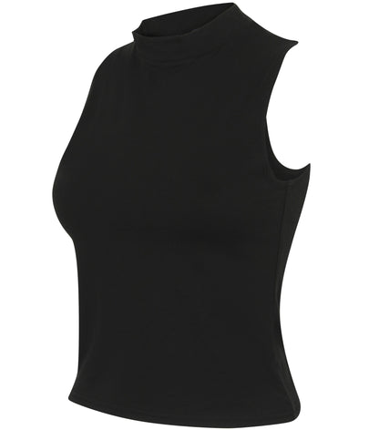 SF Women's high neck crop vest