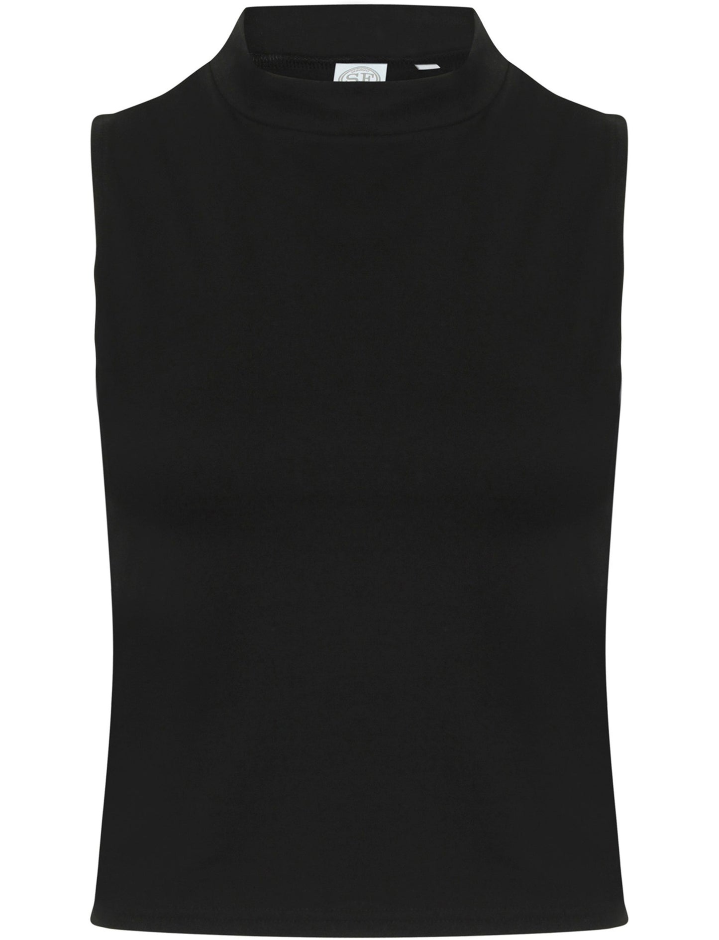 SF Women's high neck crop vest