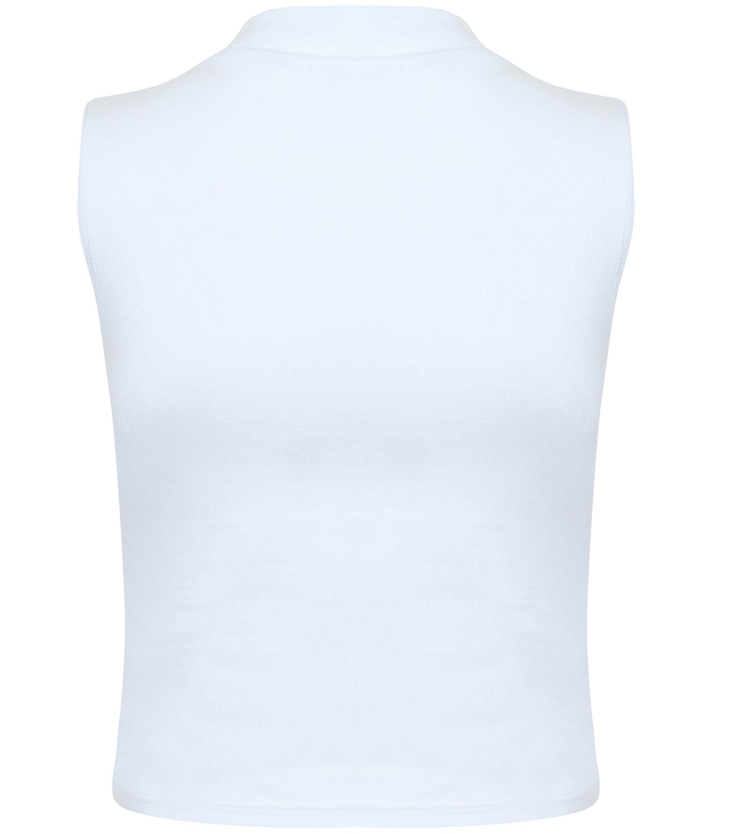 SF Women's high neck crop vest