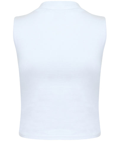 SF Women's high neck crop vest