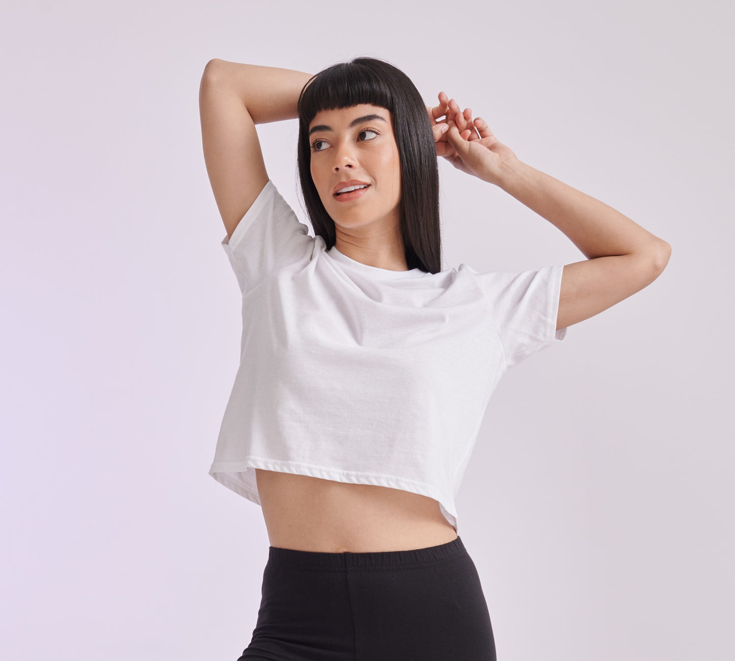 SF Women's cropped boxy T