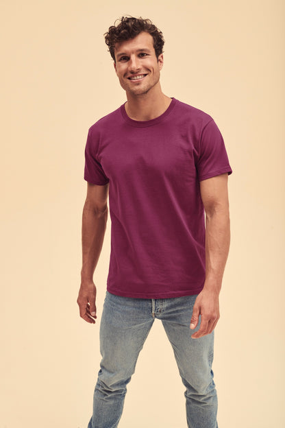 Fruit of the Loom Valueweight T - Burgundy