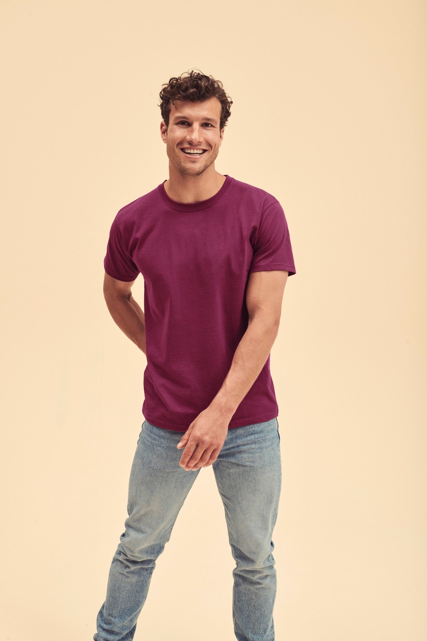 Fruit of the Loom Valueweight T - Purple