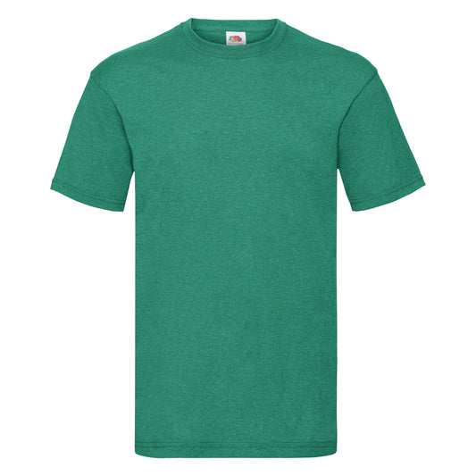 Fruit of the Loom Valueweight T - Retro Heather Green