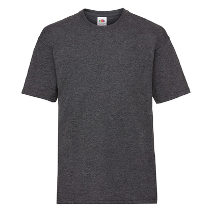 Fruit of the Loom Kids valueweight T - Dark Heather Grey