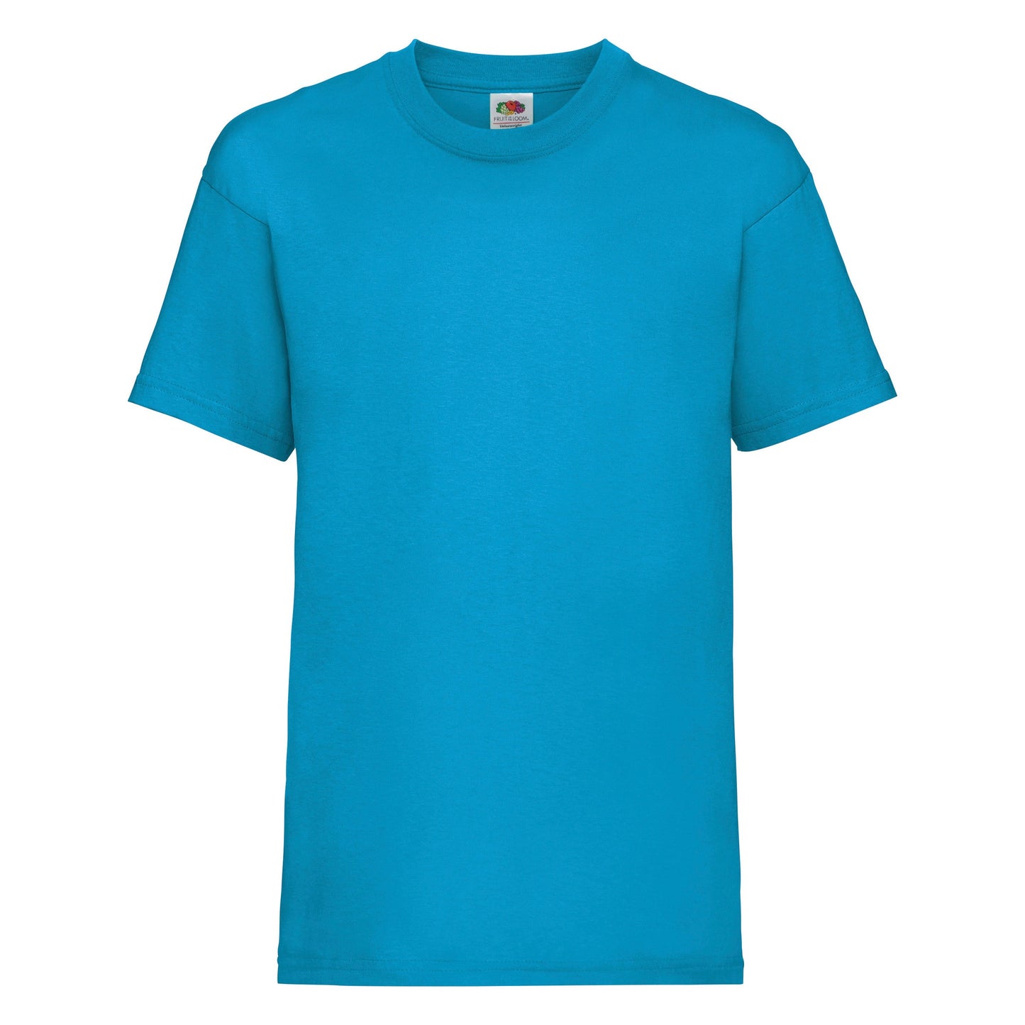 Fruit of the Loom Kids valueweight T - Azure Blue