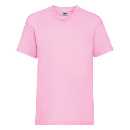 Fruit of the Loom Kids valueweight T - Light Pink