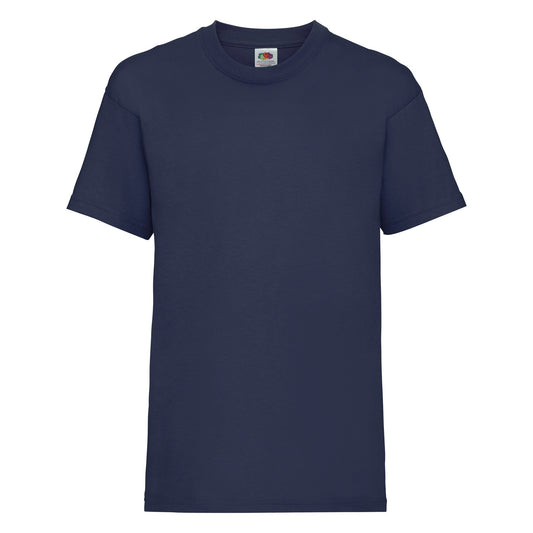 Fruit of the Loom Kids valueweight T - Navy