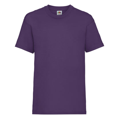 Fruit of the Loom Kids valueweight T - Purple