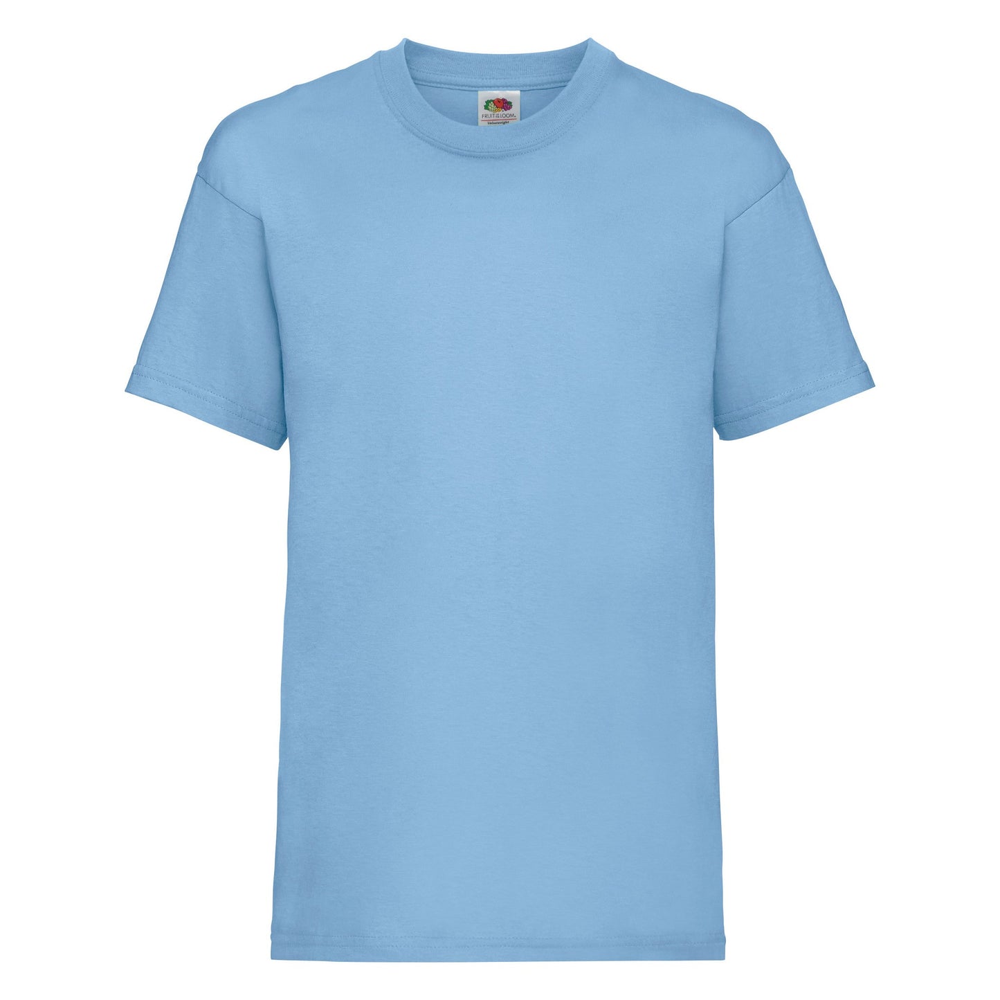 Fruit of the Loom Kids valueweight T - Sky Blue