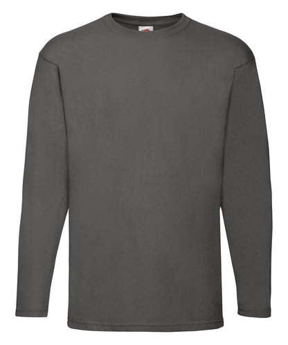 Fruit of the Loom Valueweight long sleeve T