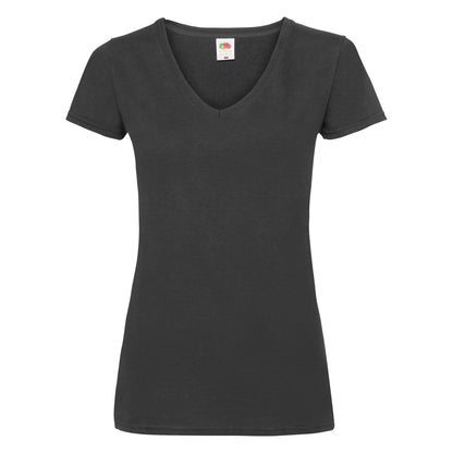 Fruit of the Loom Women's valueweight v-neck T