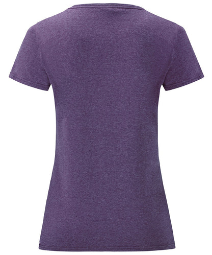 Fruit of the Loom Women's valueweight T - Fuchsia