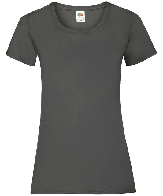 Fruit of the Loom Women's valueweight T - Light Graphite