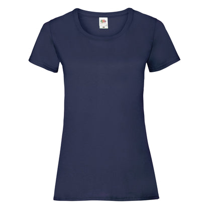 Fruit of the Loom Women's valueweight T - Navy