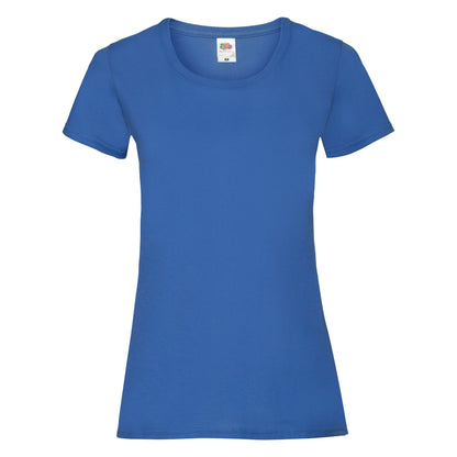 Fruit of the Loom Women's valueweight T - Royal Blue