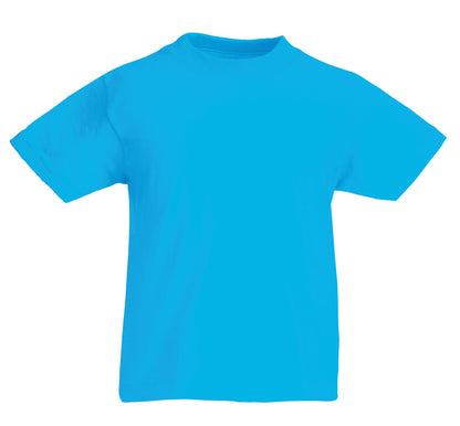 Fruit of the Loom Kids original T - Azure Blue