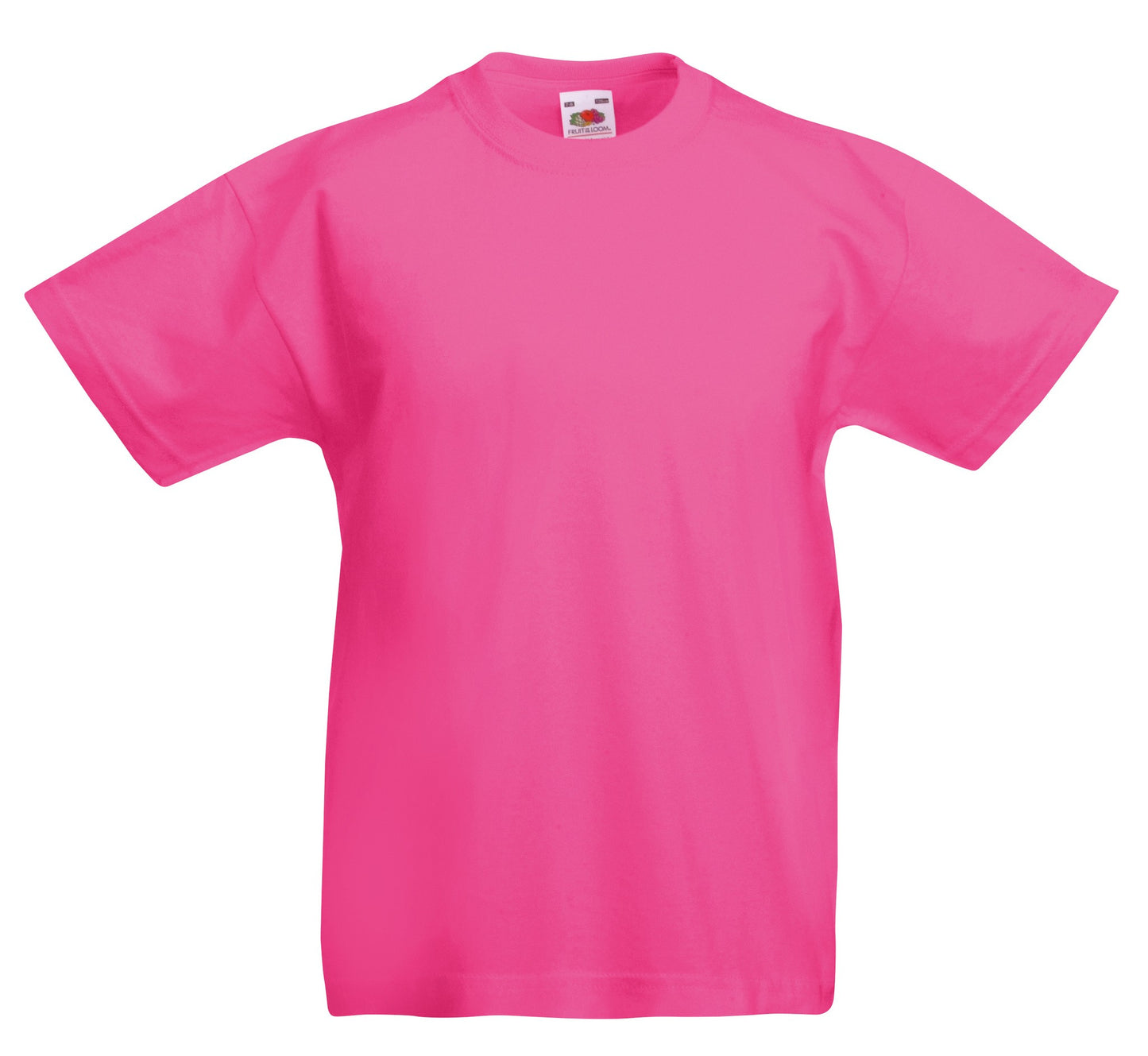 Fruit of the Loom Kids original T - Fuchsia